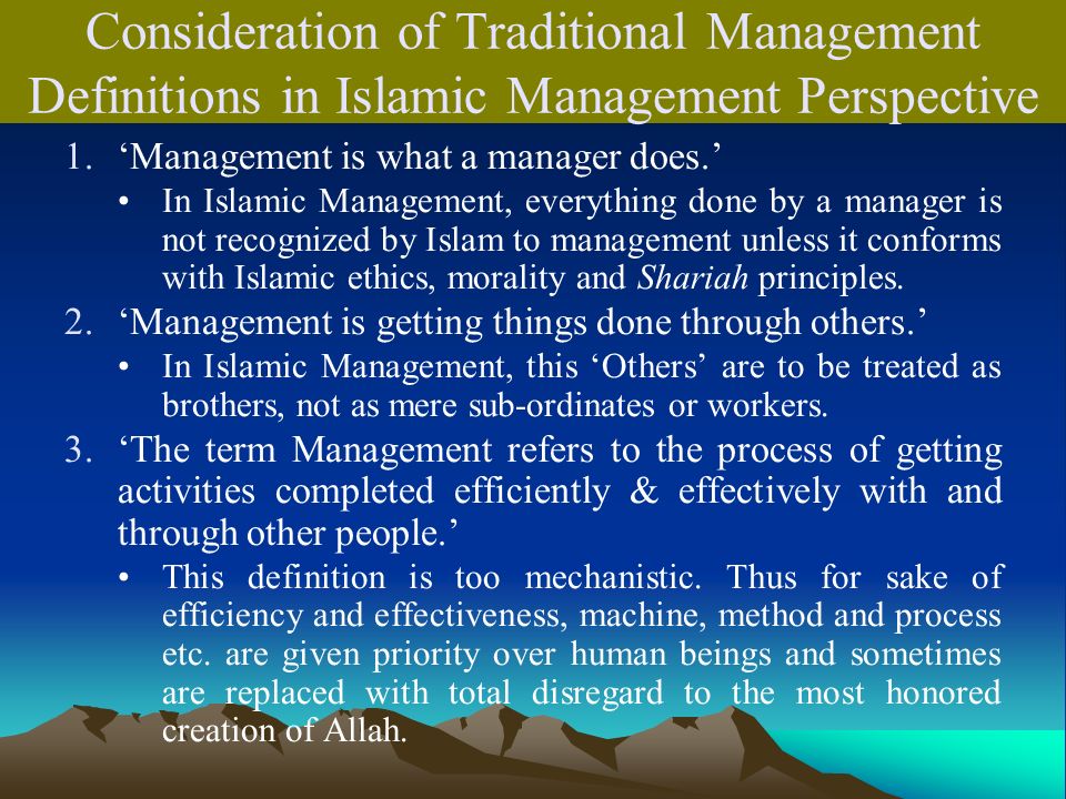 Role of Islam in the management of Psychiatric disorders
